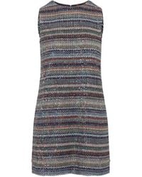 Missoni - Sequin-Embellished Zigzag-Knit Mini Dress - Lyst