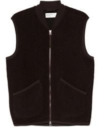 Universal Works - Zip Wool Gilet - Lyst