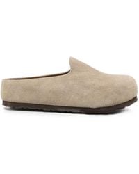 Birkenstock - Amsterdam Suede Mules - Lyst