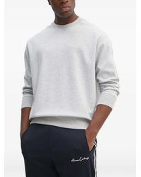 ARMANI EXCHANGE - Sweat Rayé À Logo - Lyst