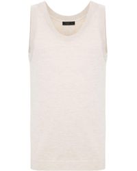 Prada - Knitted Cashmere Top - Lyst