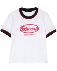 Ssheena - Camiseta con logo estampado - Lyst