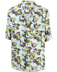 Sulvam - Aloha Short-Sleeve Shirt - Lyst