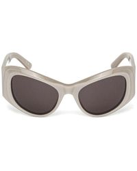 Balenciaga - Occhiali Da Sole Cat-Eye Oversize - Lyst