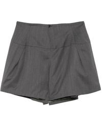 Toga - Herringbone Flare Skirt - Lyst