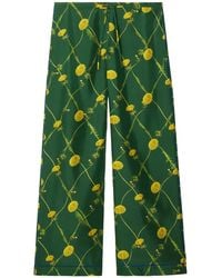 Burberry - Pants - Lyst