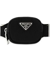 Prada - Marsupio Con Placca Logo - Lyst