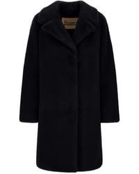 Herno - Alpaca Jacket With Fringing - Lyst
