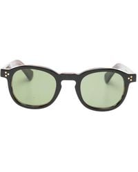 Lesca - Iota Round Sunglasses - Lyst