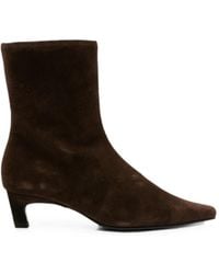 Alohas - Bottines En Daim À Bout Pointu - Lyst