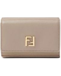 Fendi - Ff Mini Tri-Fold Wallet - Lyst