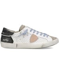 Philippe Model - Prsx Low Perforated Sneakers - Lyst