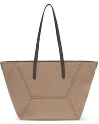 Brunello Cucinelli - Monili-Embellished Tote Bag - Lyst
