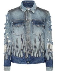 Philipp Plein - Strass Flame Jacket - Lyst