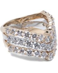 Maje - Zweifarbiger Ring - Lyst