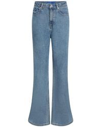 KARL LAGERFELD - Logo-Patch Jeans - Lyst