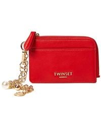 Twinset - Chain-Strap Charm Card Holder - Lyst