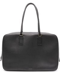 The Row - Domino Leather Tote Bag - Lyst