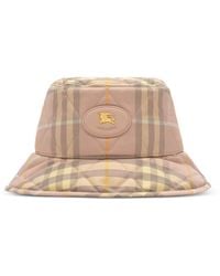 Burberry - Quilted Horseshoe Bucket Hat - Lyst
