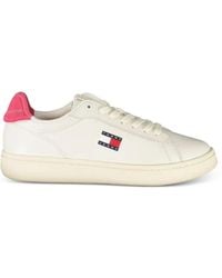 Tommy Hilfiger - Archive Court Logo-Patch Sneakers - Lyst