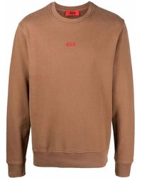 424 - Sweater Met Logoprint - Lyst