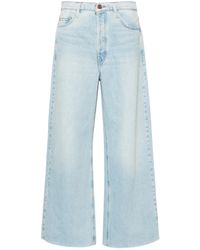 FRAME - Le Low Babby ワイドジーンズ - Lyst