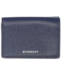 Givenchy - Compact Portemonnaie mit Logo-Print - Lyst
