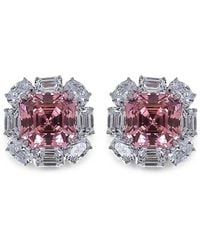 Fantasia by Deserio - Cushion-Cut Chandelier Earrings - Lyst
