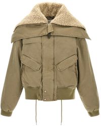 Entire studios - Chaqueta Portal Con Cuello Oversize - Lyst