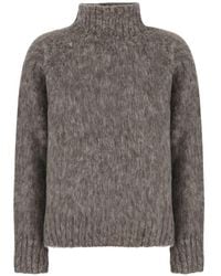 Antonelli - Anatolia High-Neck Brushed Sweater - Lyst
