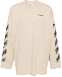Off-White c/o Virgil Abloh - ロゴ ロングtシャツ - Lyst