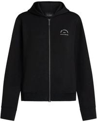 KARL LAGERFELD - Rue St-Guillaume Zip-Up Hoodie - Lyst