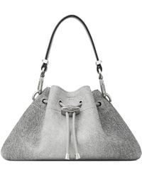 Jimmy Choo - Borsa A Spalla Cinch Piccola Con Coulisse - Lyst