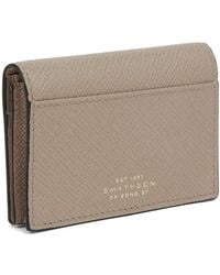 Smythson - Panama Cross-Grain Card Case - Lyst