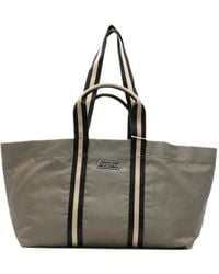 Psophia - Sac À Main À Patch Logo Et Bride Rayée - Lyst