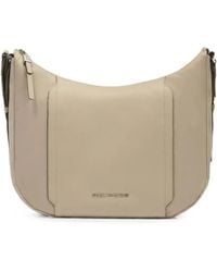 Piquadro - Ipadmini Logo-Plaque Shoulder Bag - Lyst