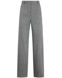 Brooks Brothers - Pinstripe Straight-Fit Trousers - Lyst