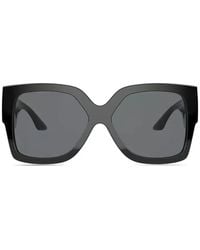 Versace - Occhiali Da Sole Greca Squadrati - Lyst
