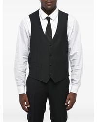 Corneliani - Patterned-Jacquard Button-Up Waistcoat - Lyst
