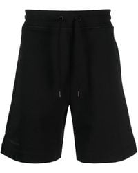 Canada Goose - Logo-Print Cotton Track Shorts - Lyst