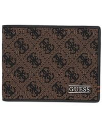 Guess - Boston Monogram Wallet - Lyst