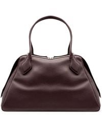 MINOBOSSI - Large Abigail Grained Leather Tote Bag - Lyst