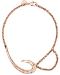 Shaun Leane - Rose Gold Vermeil Hook Bracelet - Lyst