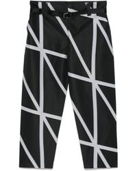 Issey Miyake - No.5 Broek Met Jacquard - Lyst