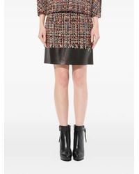 McQueen - Tweed Mini Skirt - Lyst