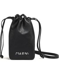 Marni - Portemonnaie Mit Kordelzug - Lyst