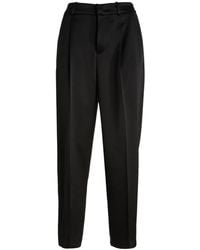 PT Torino - High-Waisted Tapered Trousers - Lyst