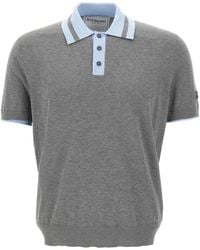 Iceberg - Contrasting Trims Logo Polo Shirt - Lyst
