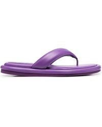 Gia Borghini - Gia 5 New Leather Flip-Flops - Lyst