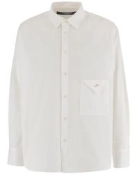 Jacquemus - Flap-Pocket Long-Sleeved Shirt - Lyst